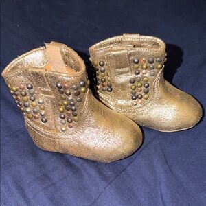 Frye baby Deborah cowboy boots